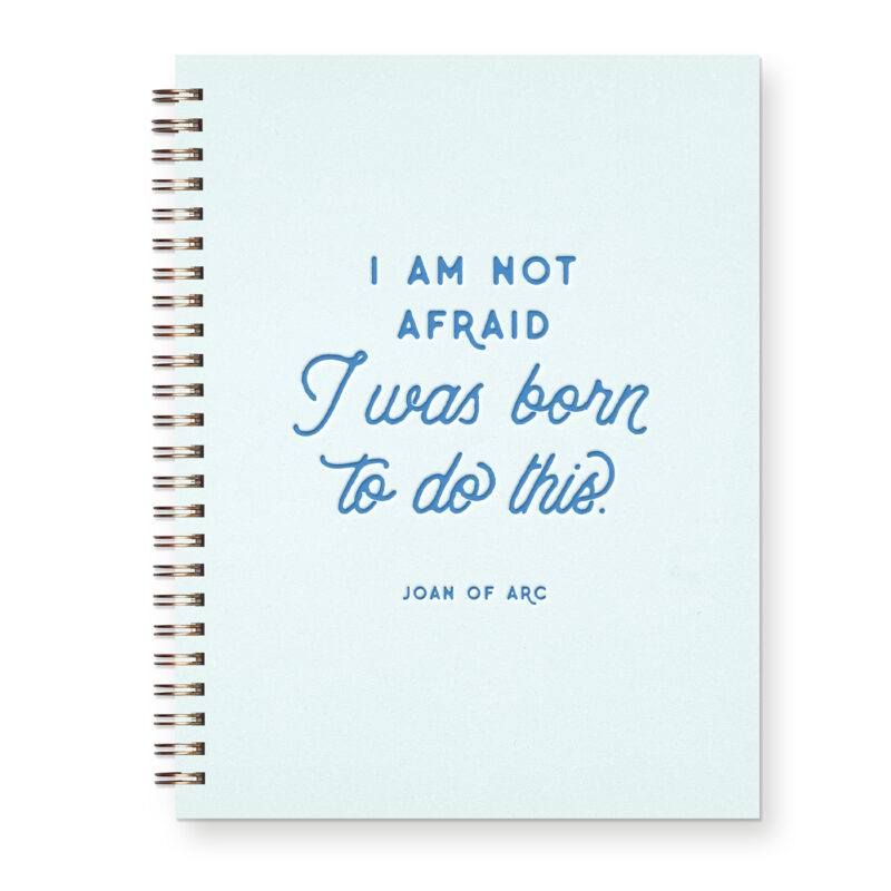 i am not afraid journal