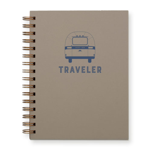 Traveler journal with muddy waters cover