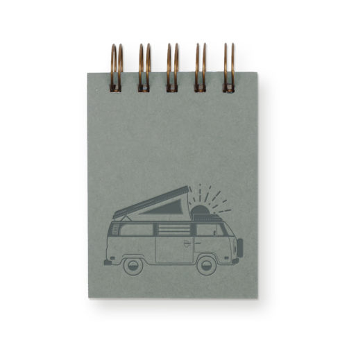 Wanderer mini jotter with sage green cover