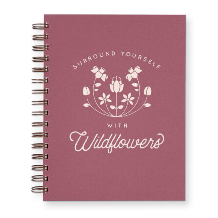 Wildflowers journal with wild berry cover