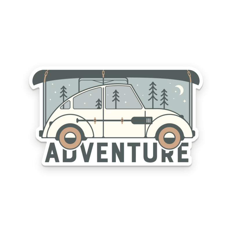 Adventure vinyl decal sticker