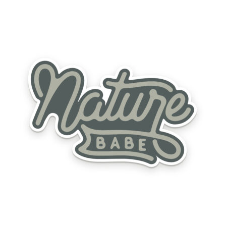 Nature babe vinyl decal sticker