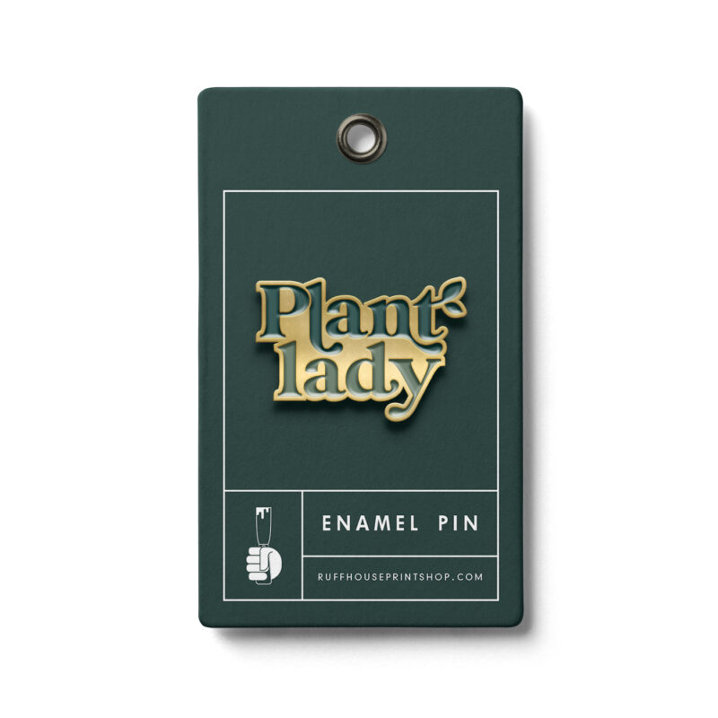 Plant Lady Soft Enamel Pin