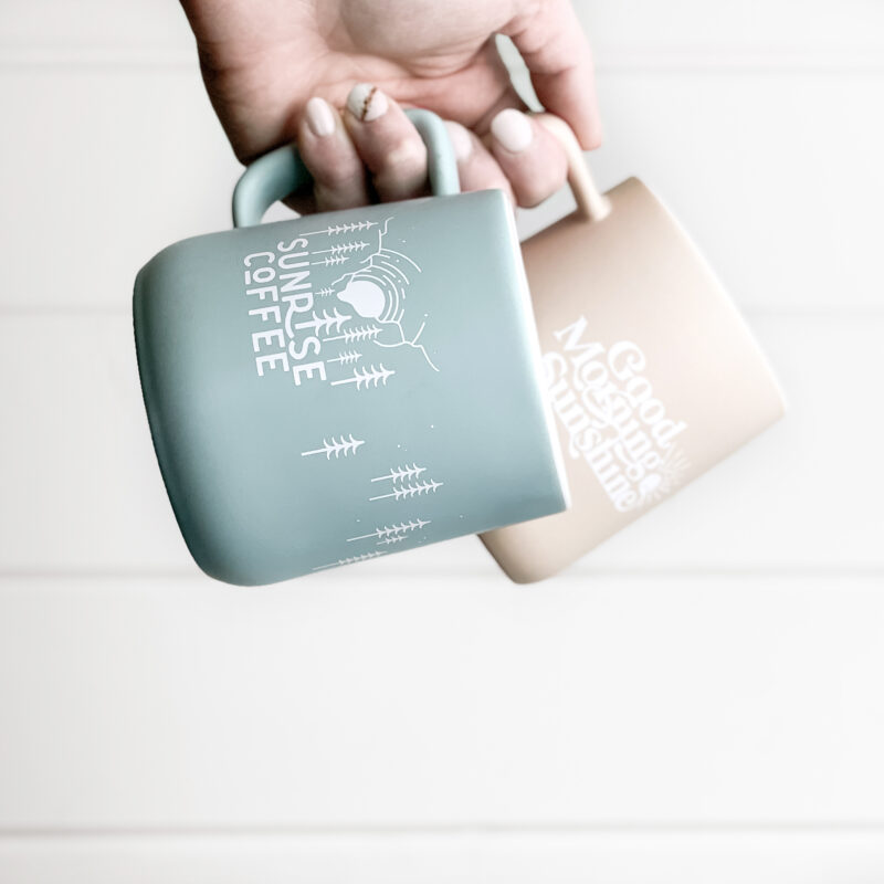 coffee and tea mugs