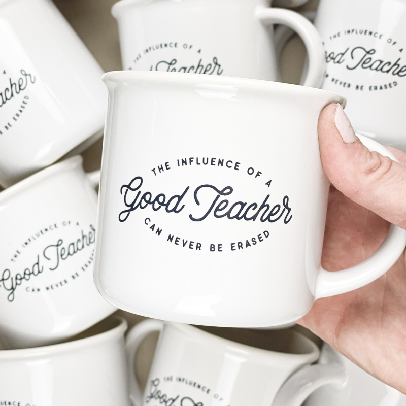 the influence of a good teacher mug