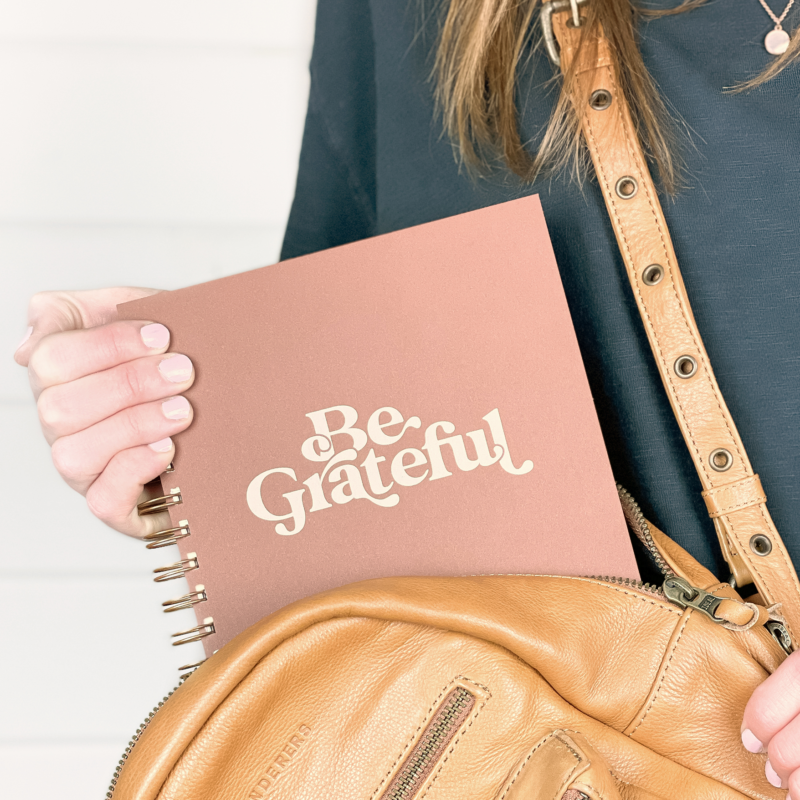be grateful gratitude journal