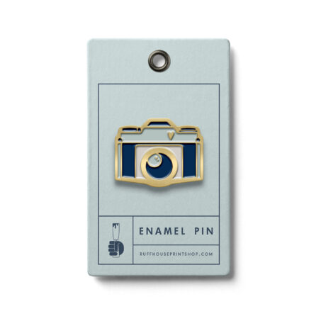 Camera Soft Enamel Pin