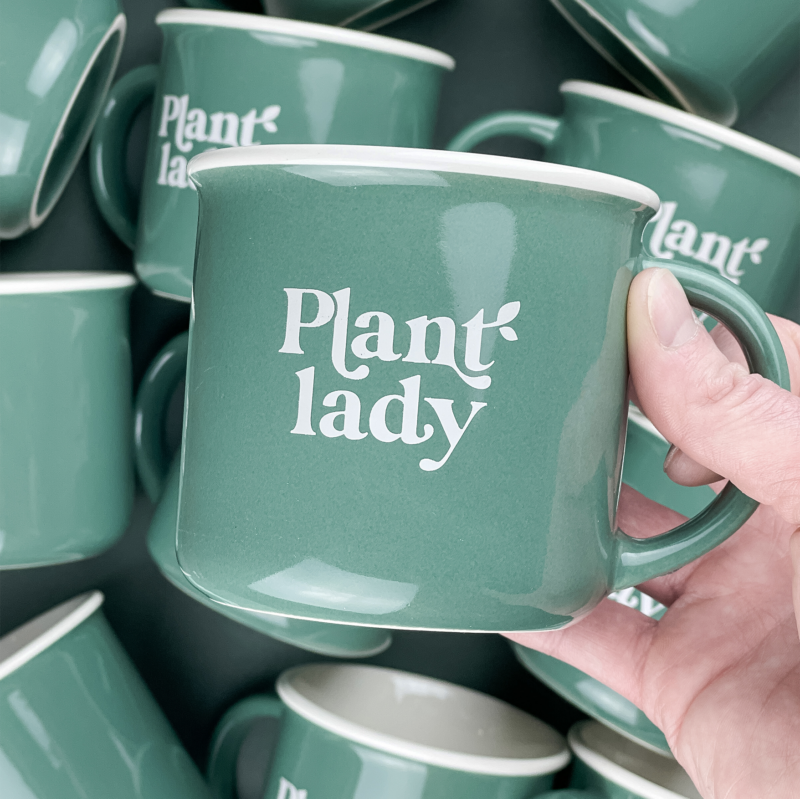 plant lady mugs