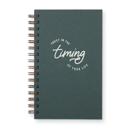 trust in the timing of your life planner journal