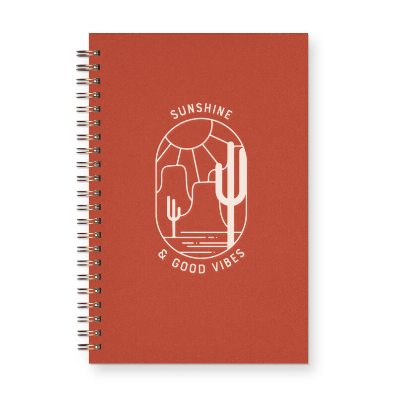 sunshine and good vibes planner journal in Canyon