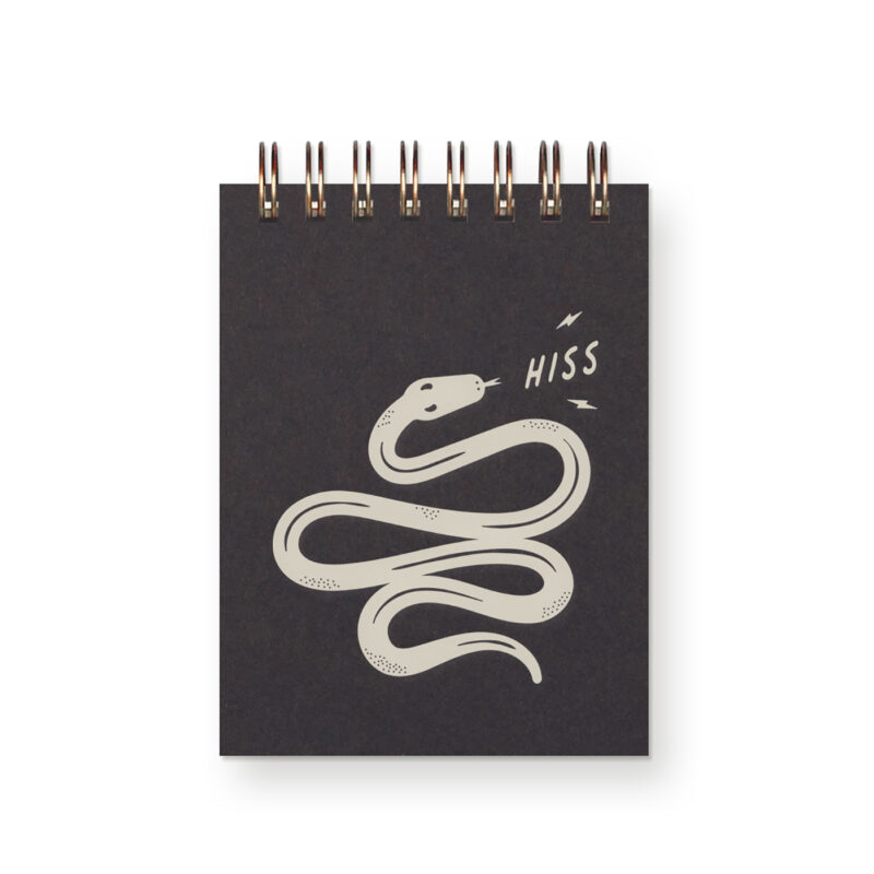 peppercorn snake mini journal