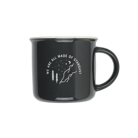 black stardust mug