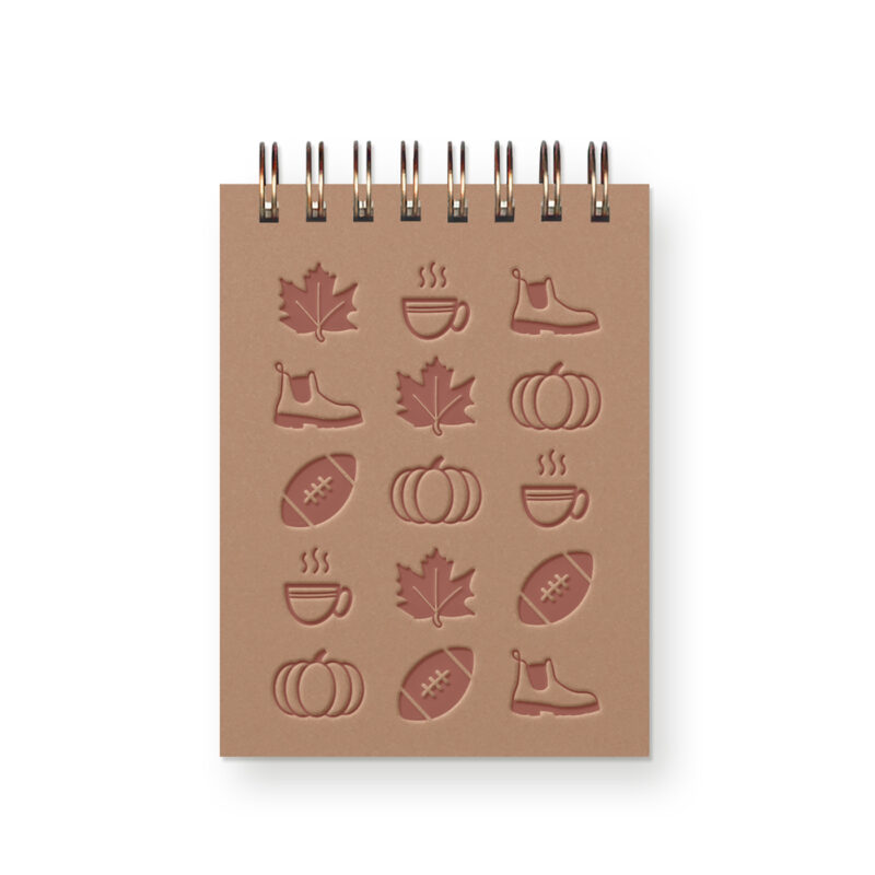 Fall themed journal