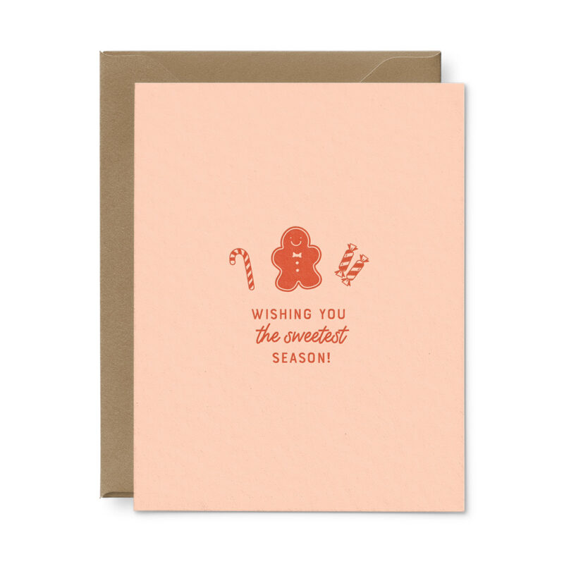 sweetest season holiday card