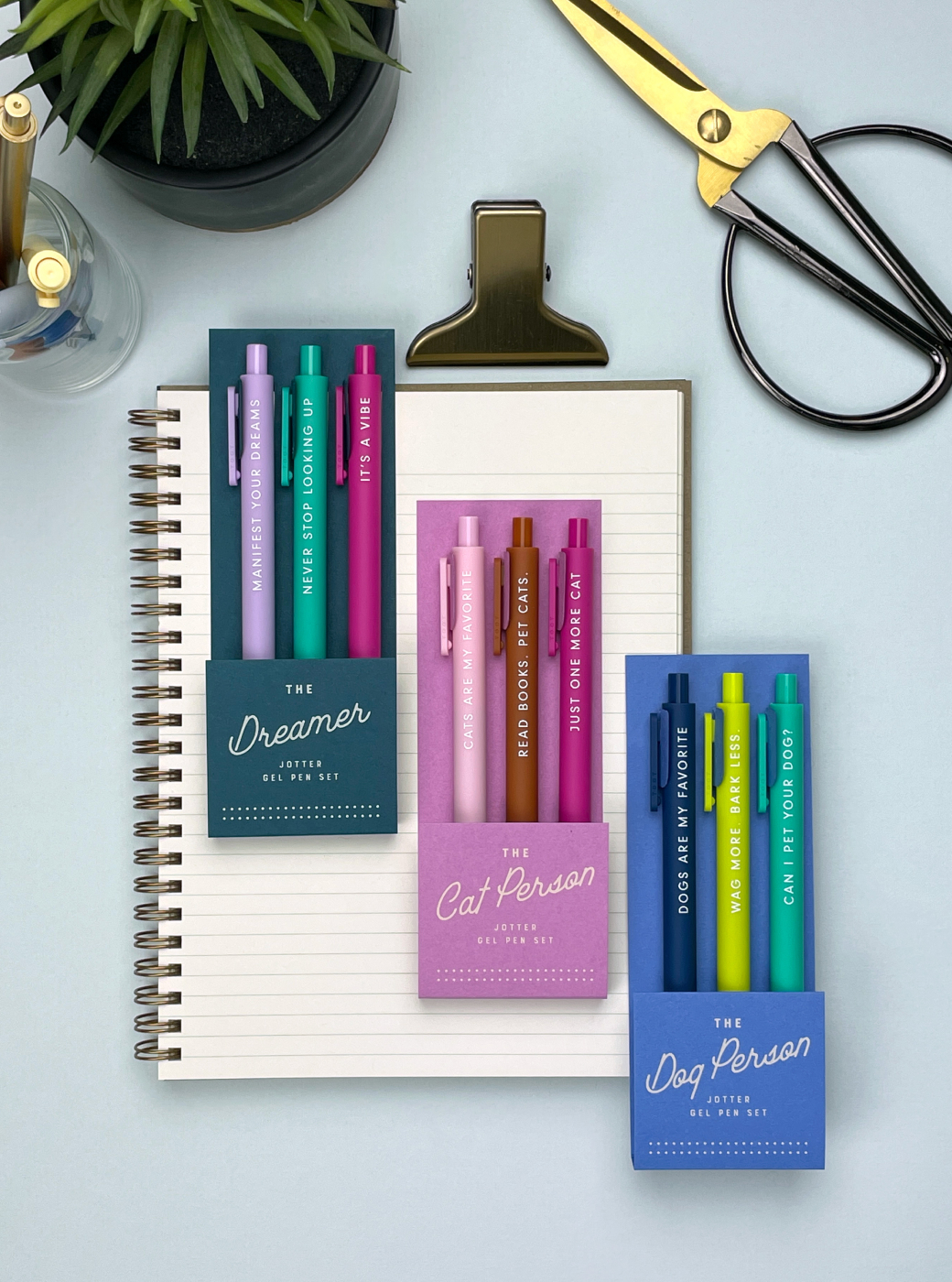 3 new pen sets