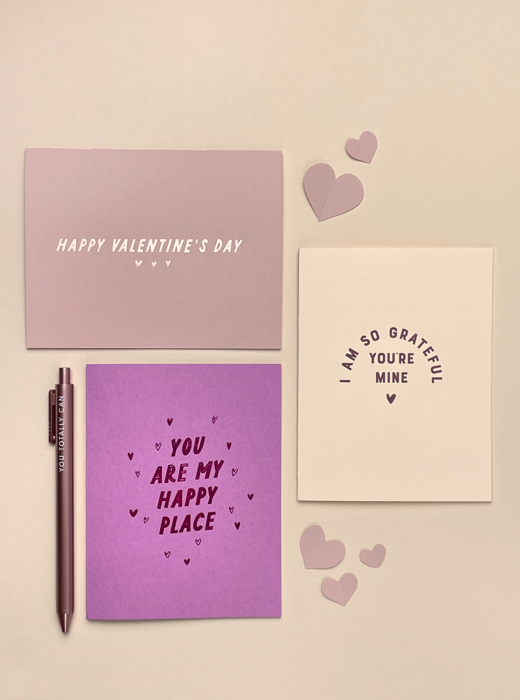 3 valentines day cards