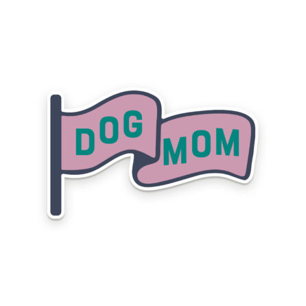 dog mom sticker