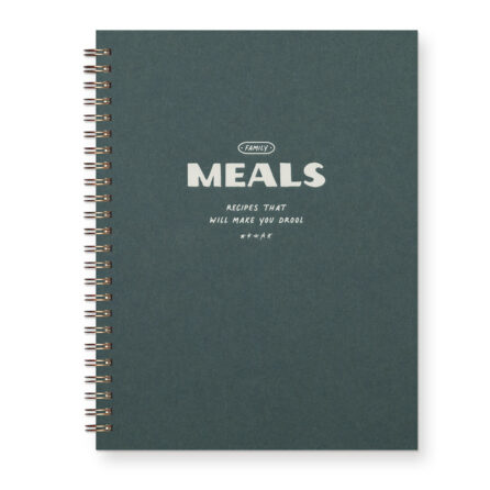 five star meals recipe book in forest green