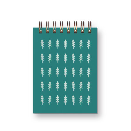 treeline mini jotter in Tide Pool