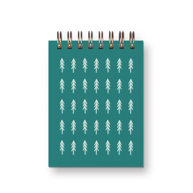 treeline mini jotter in Tide Pool