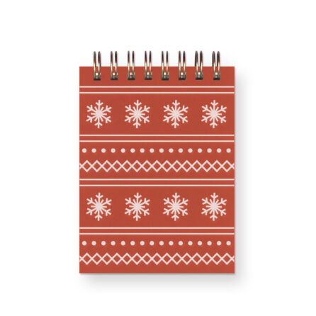 ugly christmas sweater mini jotter