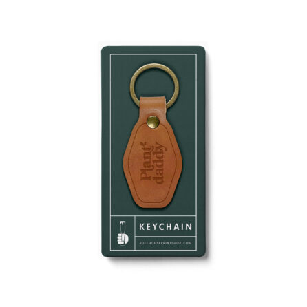 plant-daddy-leather-keychain