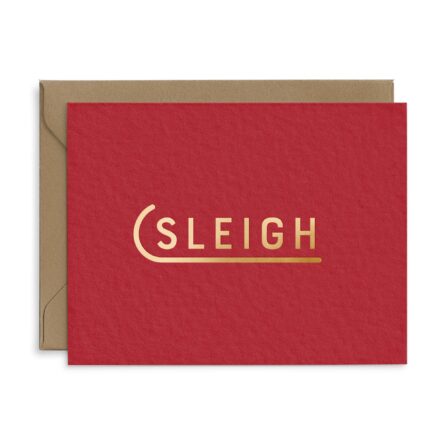 Sleigh Holiday Greeting Card