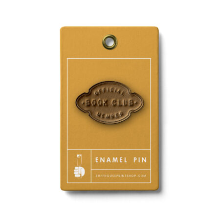 Official Book Club Member Enamel Pin