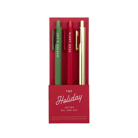 The Holiday Jotter Gel Pen: Set of 3