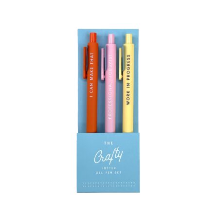 Crafty Jotter Gel Pen: Set of 3