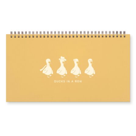 Ducks In A Row Undated Weekly Planner
