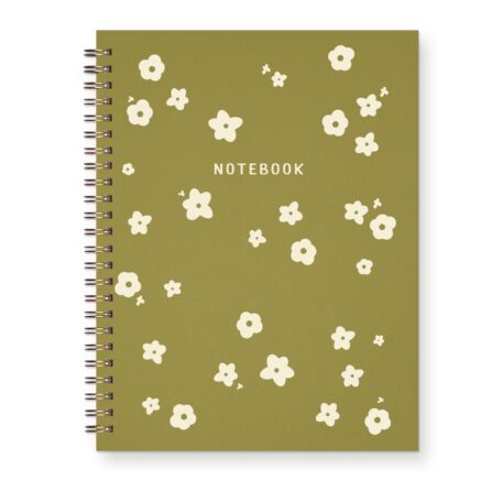 Garden Flower Pattern Journal : Lined Notebook