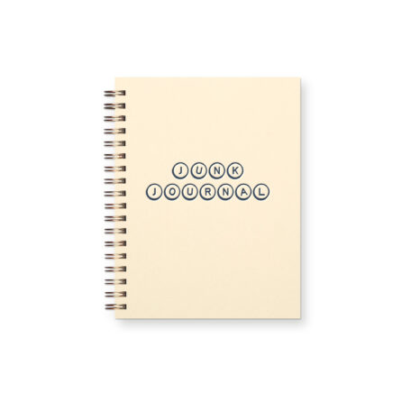Junk Journal Beads : Dot Grid Notebook