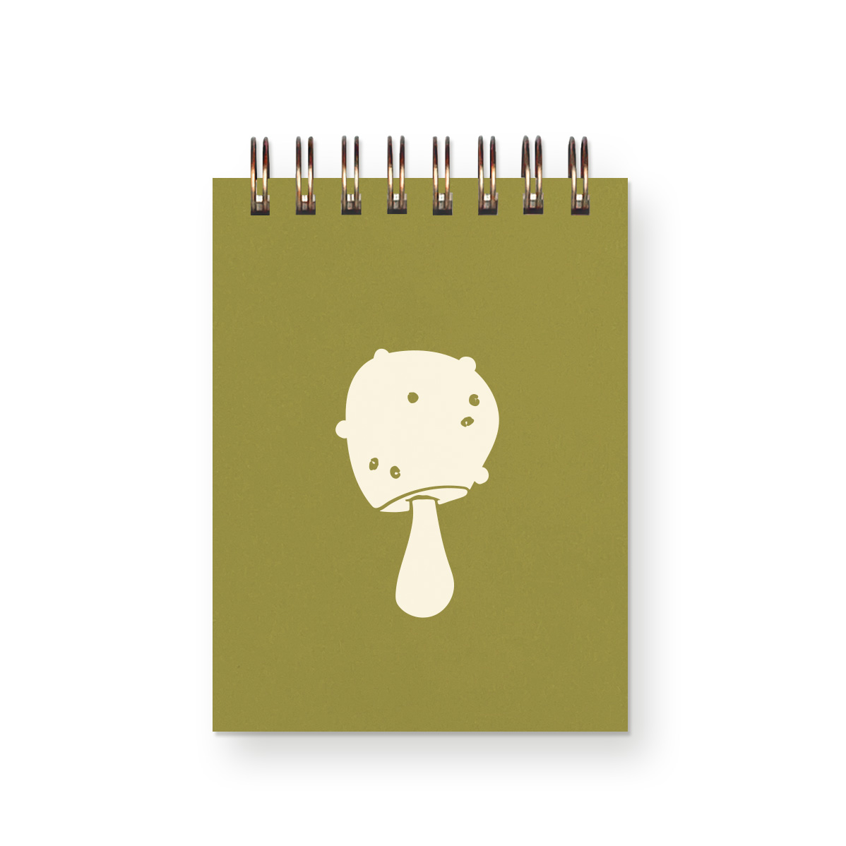 Green Mushroom Jotter Notebook