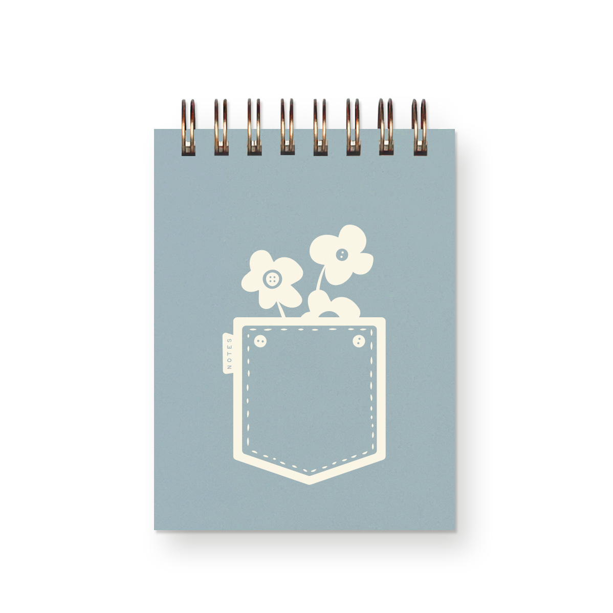 Flower Pocket Jotter Notebook