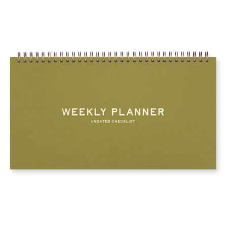 Standard Checklist Weekly Desktop Planner