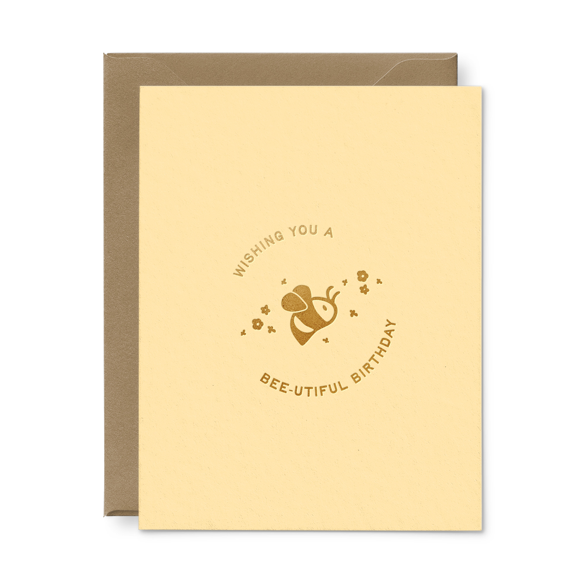 Bee-utiful Birthday Greeting Card