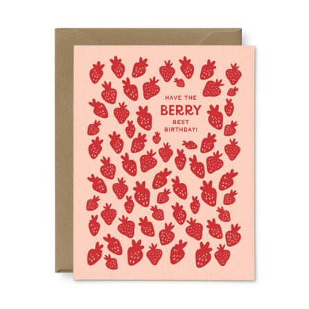 Berry Best Birthday Greeting Card