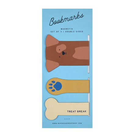 Dog Magnetic Bookmark Set