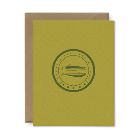 Fin-tastic Dad Father's Day Greeting Card