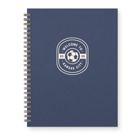 Kansas City Soccer Badge Journal : Lined Notebook