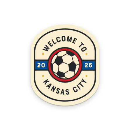 Kansas City Soccer Badge Sticker
