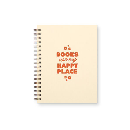 Books are my Happy Place Book Log Reading Journal