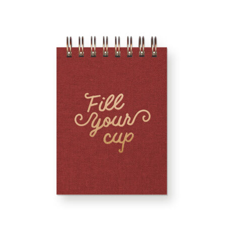 Fill Your Cup Mini Jotter