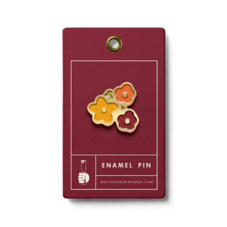 Flower Cluster Enamel Pin