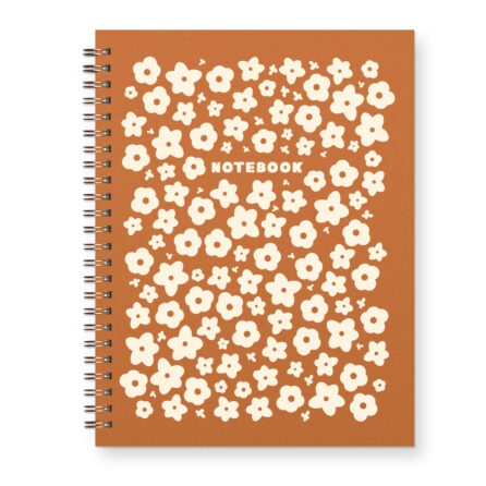 Flower Pattern Journal : Lined Notebook