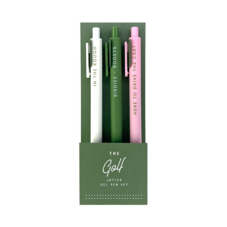 The Golf Jotter Gel Pen: Set of 3