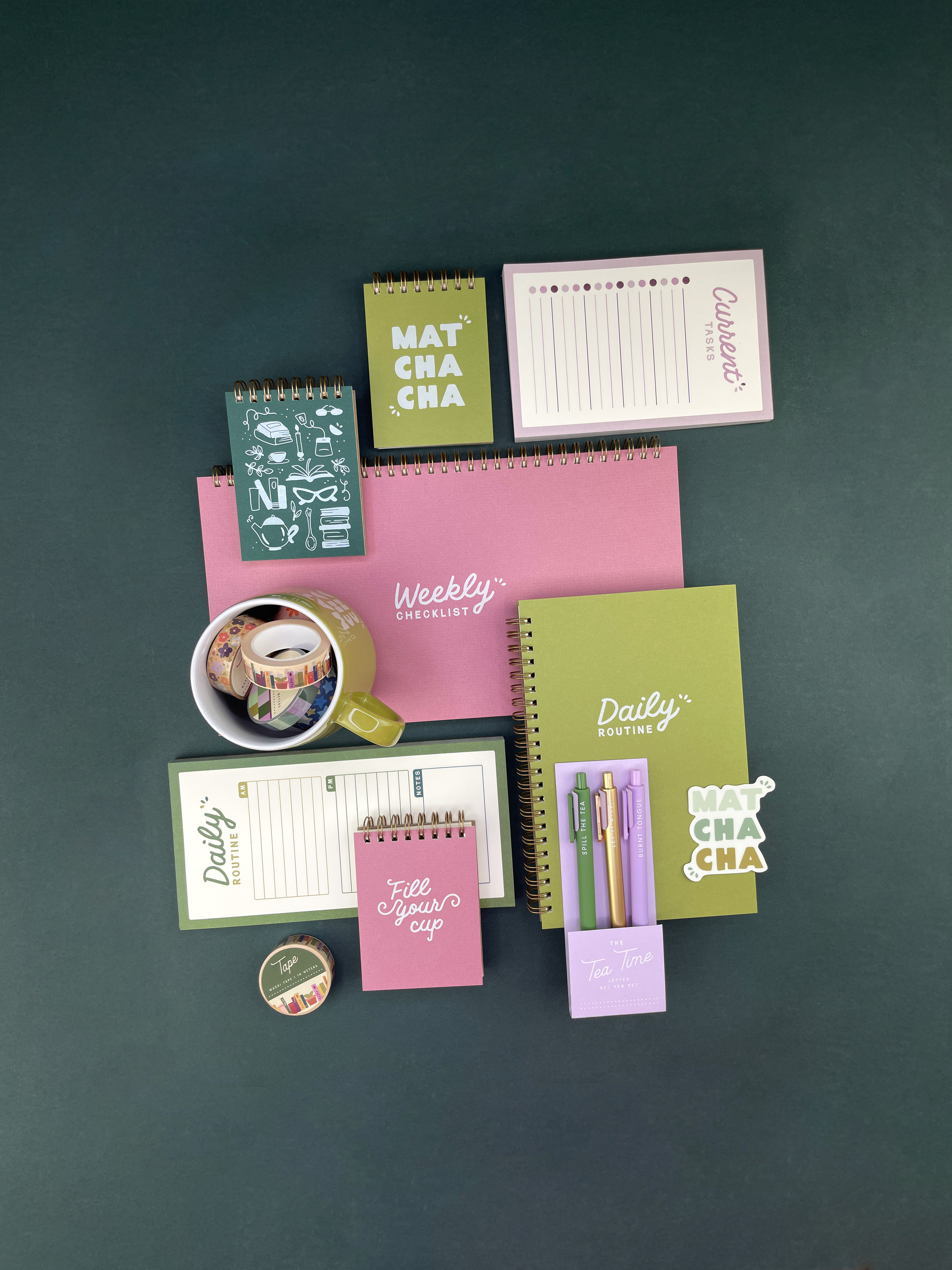 Tea on the Tee Mini Jotter - Image 3