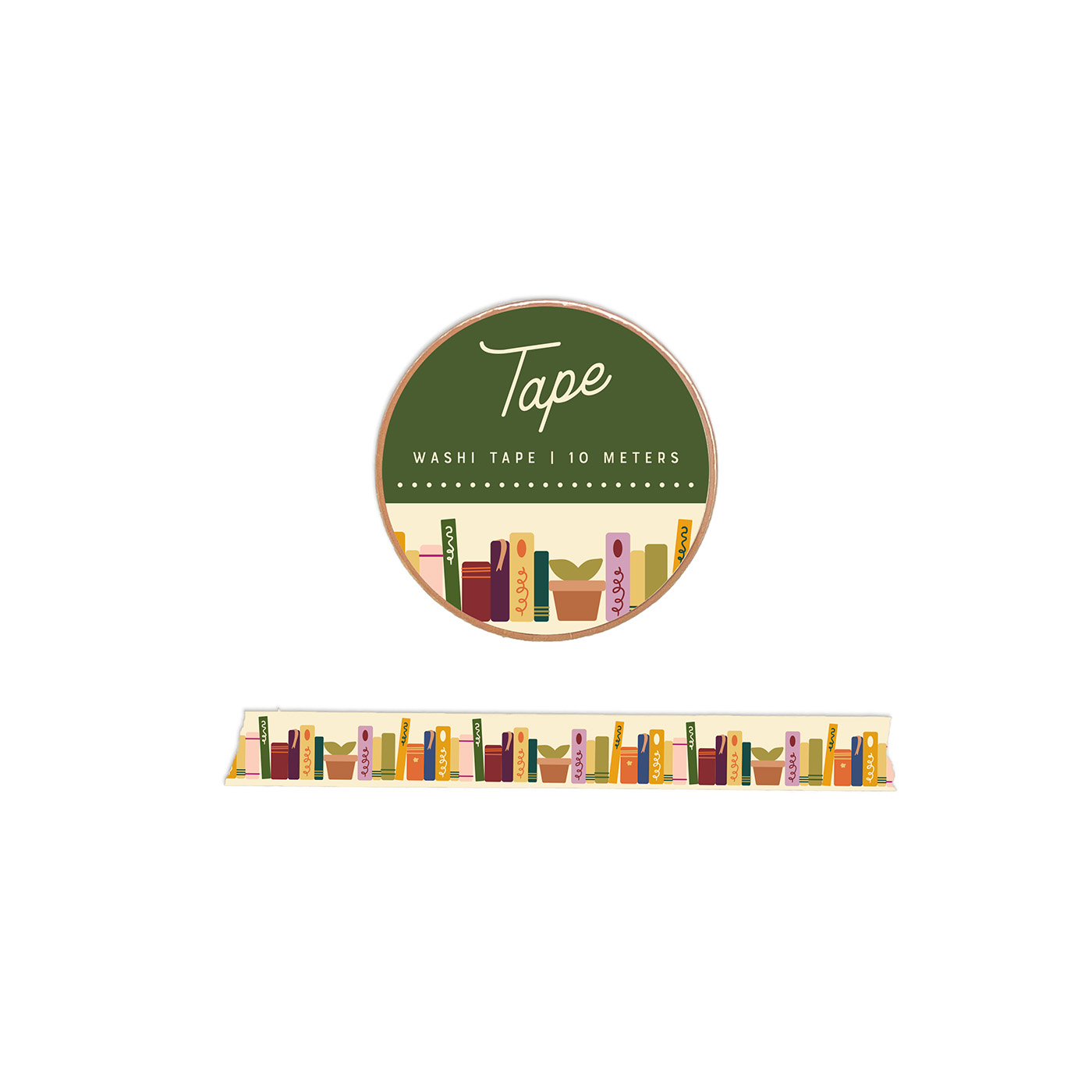Book Shelf Washi Tape