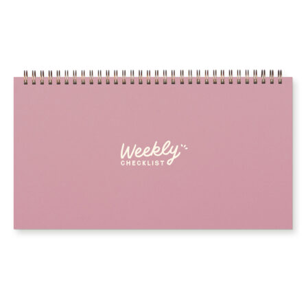 Weekly Checklist Planner